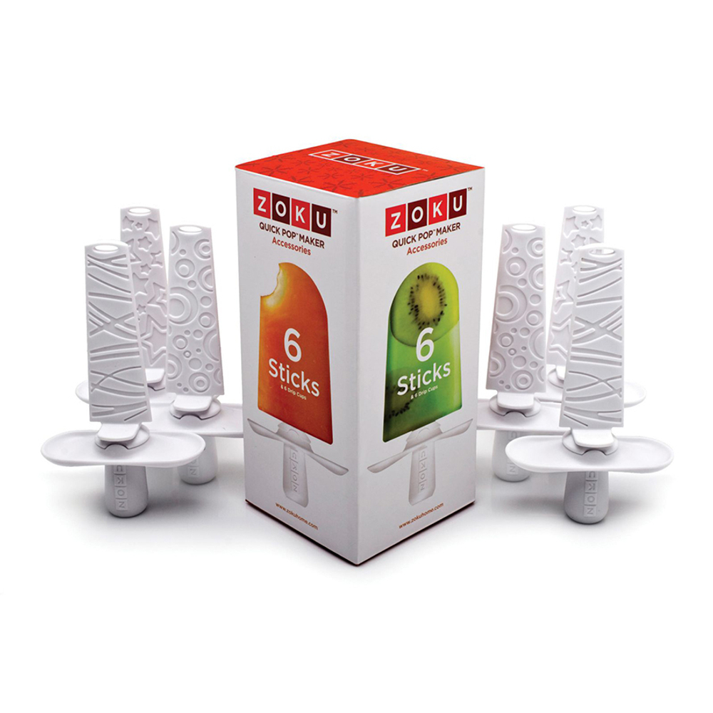 Набор палочек для мороженого pop sticks 6 шт.