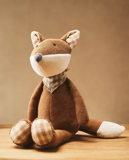 ZARA HOME ДЕТСКАЯ МЯГКАЯ ИГРУШКА "ЛИСА", КОРИЧНЕВЫЙ