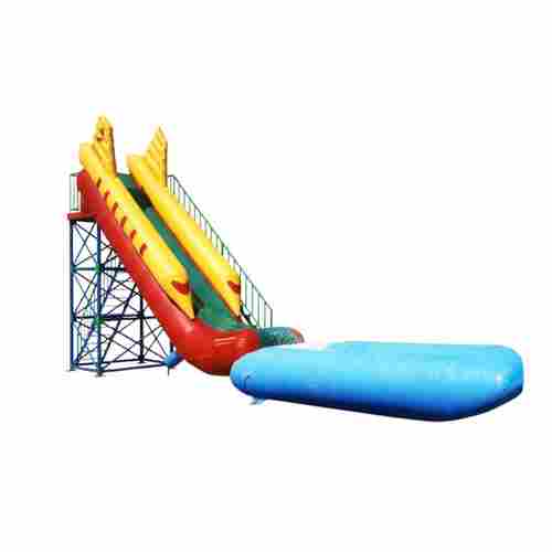 Водная горка «Самолет» для вышки (опоры), 8×2,5×6 м