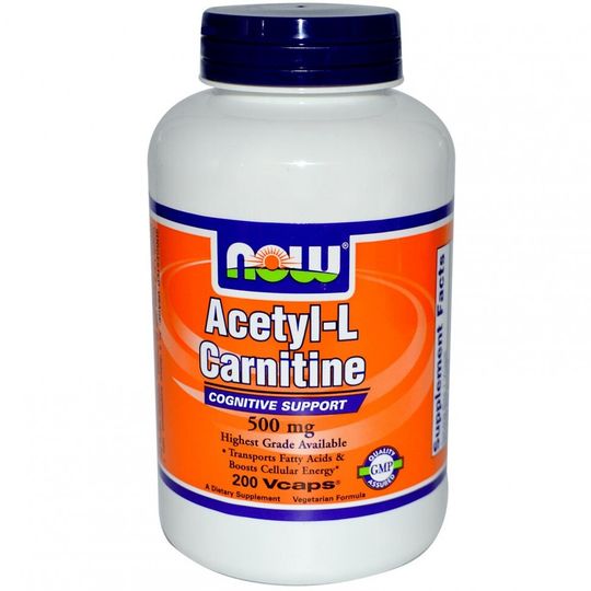 Acetyl L-Carn 500 mg 50 vcaps