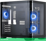 Корпус 1stPlayer UV5 без БП Black (UV5-BK-2FC7R-1FC7)