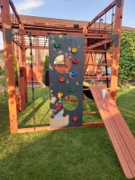 Детская площадка Савушка КУБ-1 (махагон)