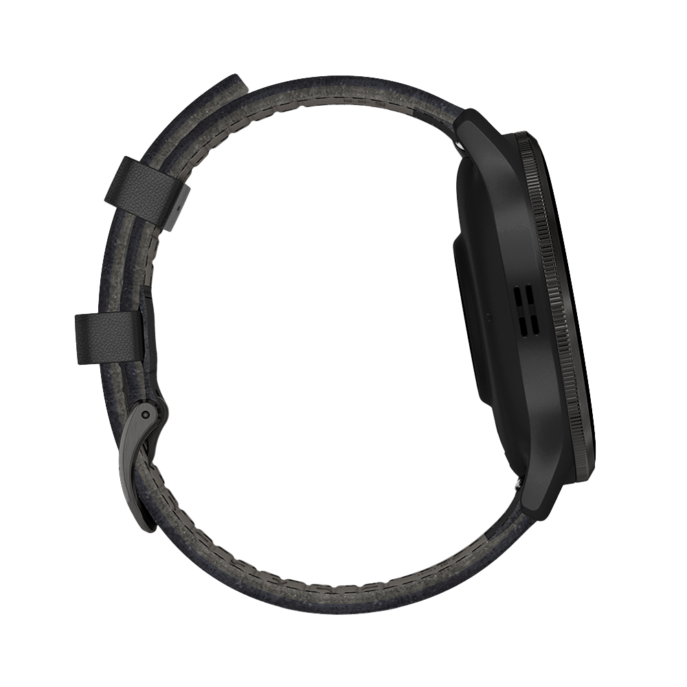 Умные часы Garmin Venu 3, Slate Black Leather (010-02784-52)