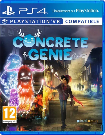 PS4 Concrete Genie (с поддержкой PS VR) (Новый, Полностью на русском языке, CUSA-11875)