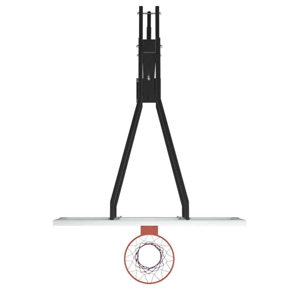 Баскетбольная стойка стационарная UNIX Line B-Stand-PC 72&quot;x42&quot; R45 H230-305 см