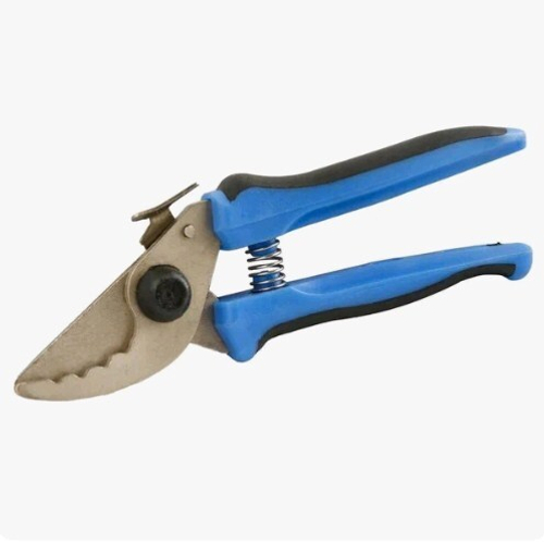 Секатор 190мм садовый зубчатый с никелир.покрыт. С-41-8Н