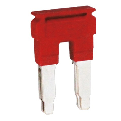 Перемычка вставная, для клемм на 4 кв.мм, 2-х полюсная