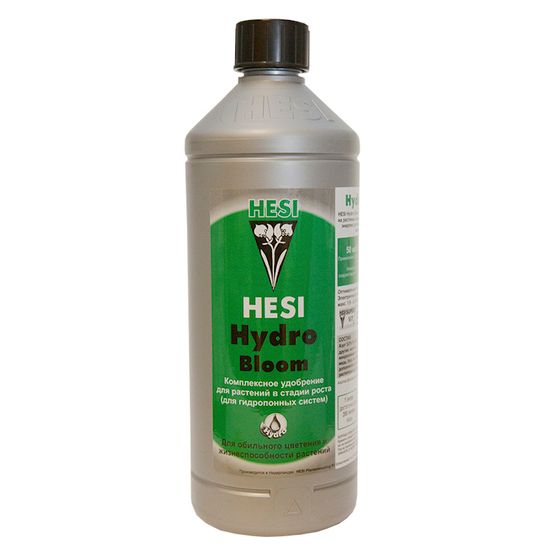 Удобрения органоминеральное для стадии цветения и гидропоники Hesi Hydro Bloom 1 л