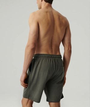 Мужские шорты пижамные Atlantic NMB-039, хлопок, хаки