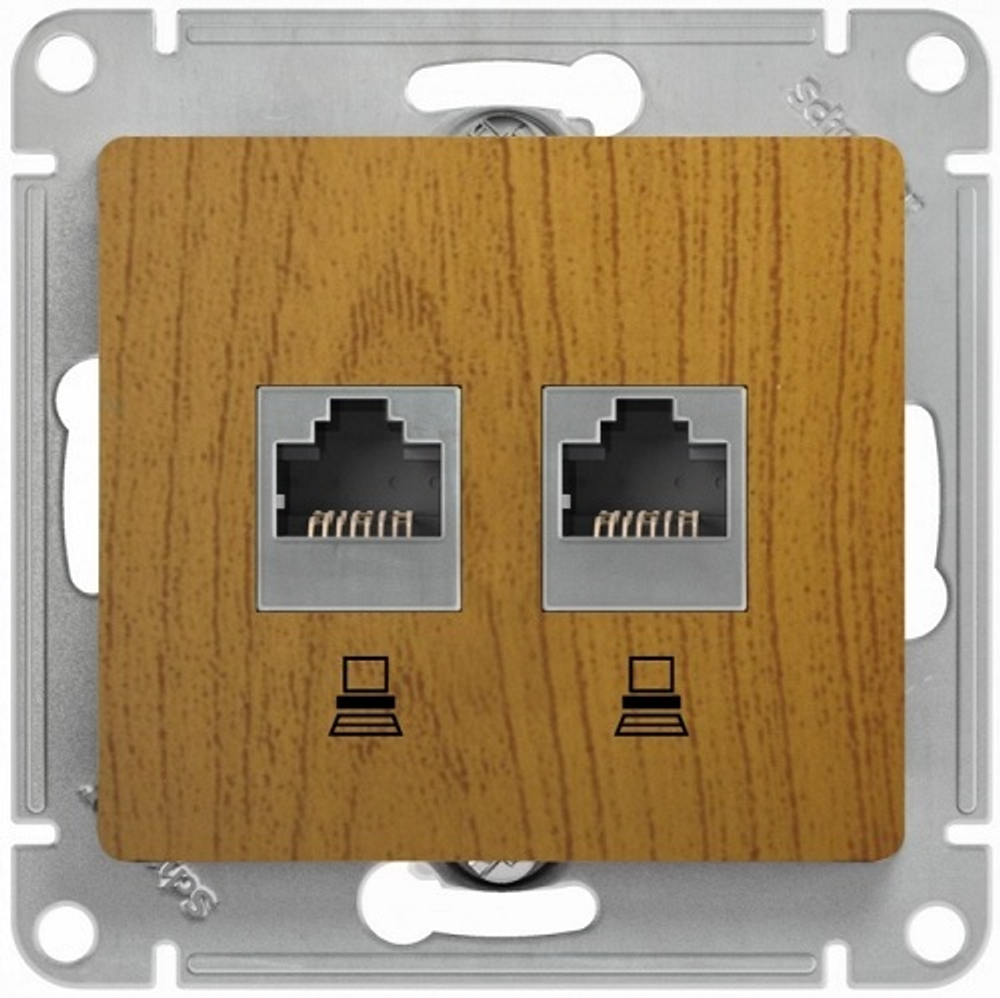 Розетка компьютерная  Systeme Electric GSL000585KK