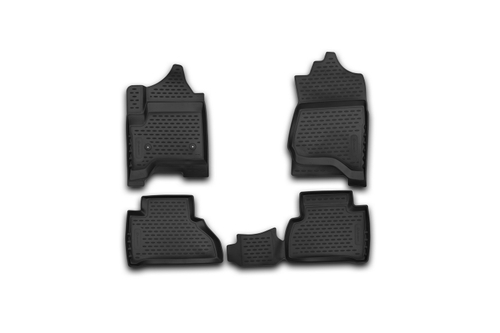Коврики 3D в салон CADILLAC Escalade, 2015-, 4 шт. (полиуретан) Element.NLC.3D.07.10.210K