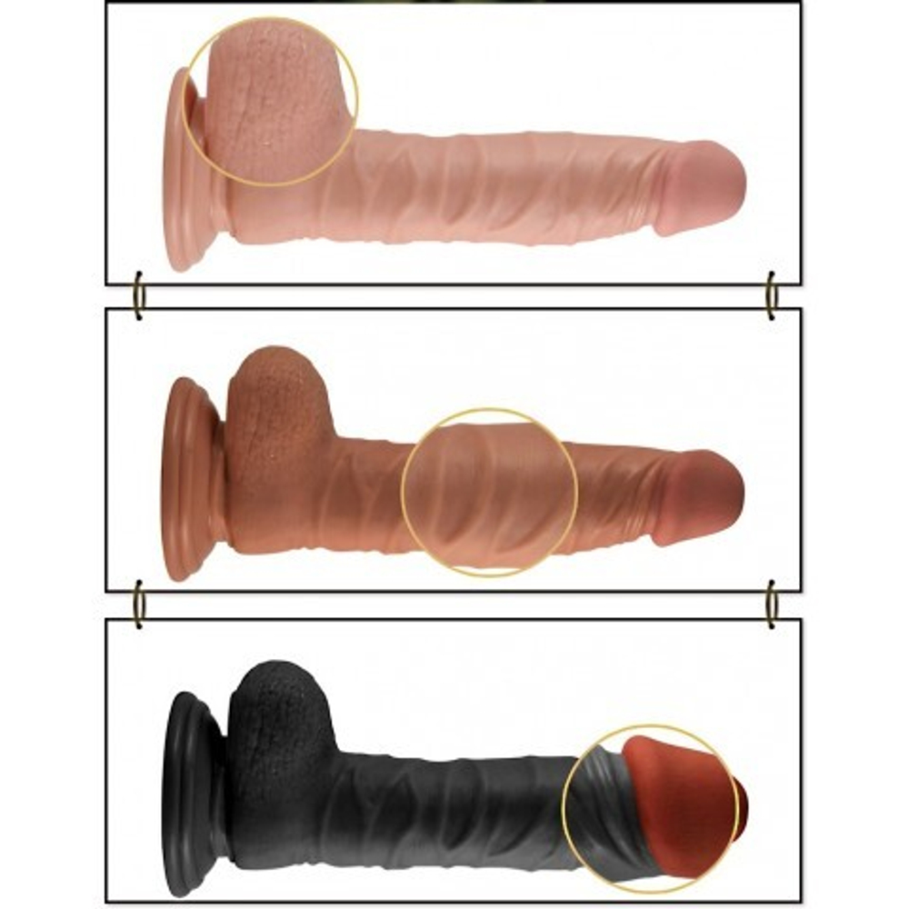 Фаллоимитатор Lovetoy на присоске (24×3,8 см)