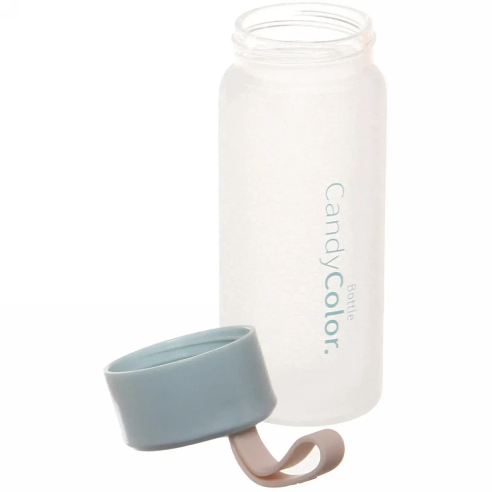 Бутылка питьевая стеклянная 300мл «Леденцы»