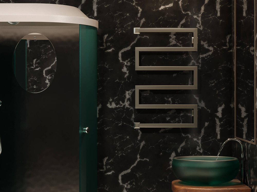 Moda-Quadro 2 Электрический полотенцесушитель EMQ2 100x50 см