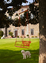 Качели плетеные Scab Design Lisa Swing, терракотовый, оранжевый