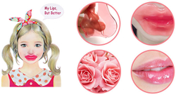 The Saem Secret Pure Rosy Lips Gel Patch гидрогелевые патчи для губ
