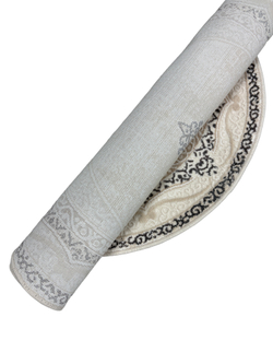 Ковер Siesta M034A Light Bone/Grey Овал