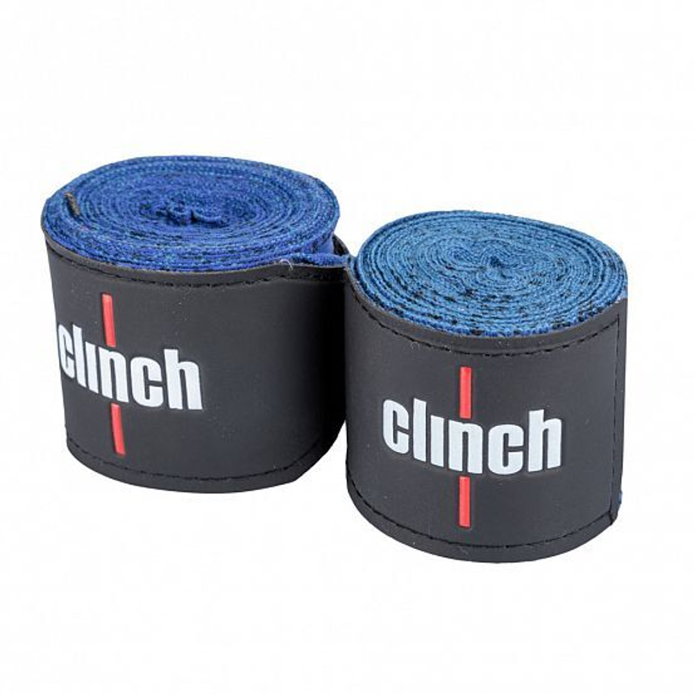 Бинты эластичные Clinch Boxing Crepe Bandage Tech Fix синие C140