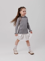 Джемпер для девочки с воланами