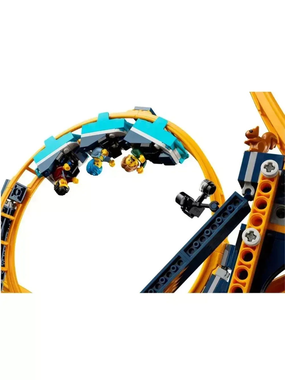 Конструктор Американские горки: Мертвая петля 3756 деталей