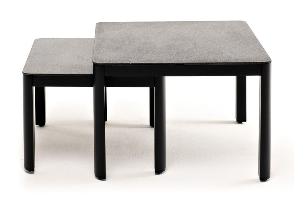 "Париж" столик журнальный, большой, цвет серый