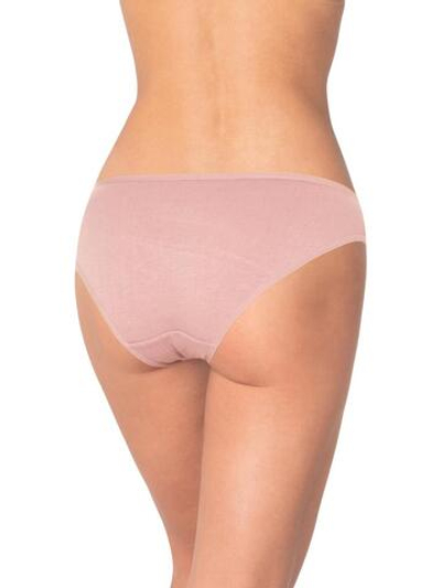 Трусики-слипы с декоративными вставками из кружева (Размер: M) (Цвет: грязно-синий)