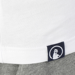 Мужское теннисное поло Quiet Please Ocean Ready To Serve T-Shirt Men - White, Blue