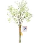 Искусственные цветы «Цветочная фантазия» 38см цвет белый