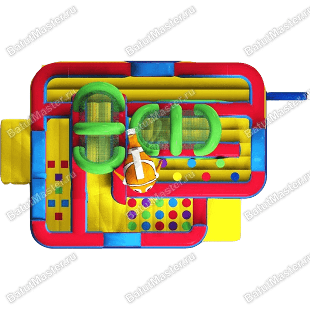 Надувной батут "В гостях у рыбки"