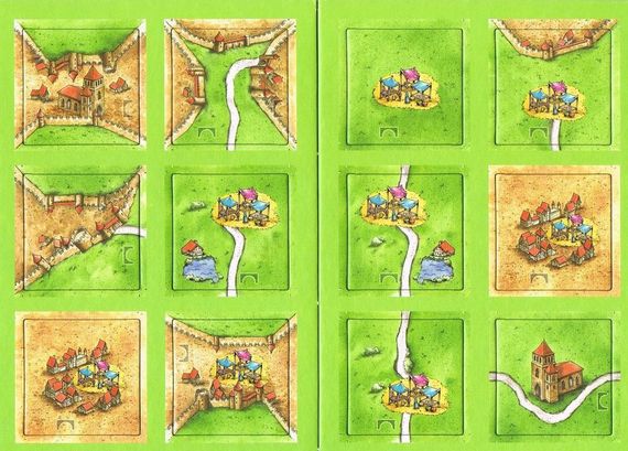 Игра &quot;Каркассон 8: Мосты, замки и базары&quot;