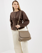 Сумка 907 03 тауп темный