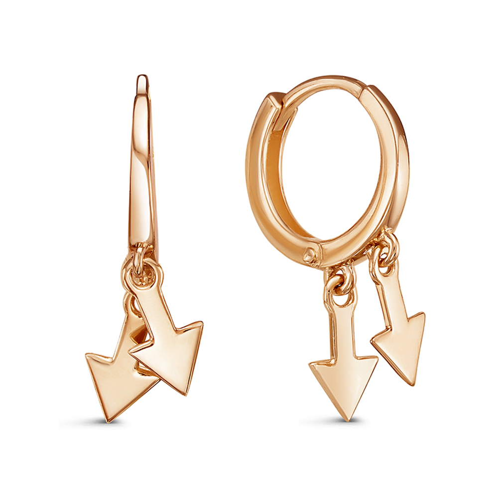 Серьги из золота 585 пробы