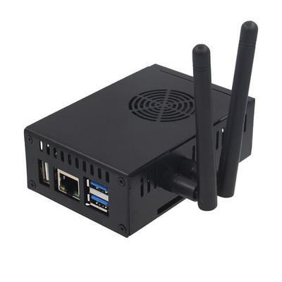 Закрытый корпус для Orange Pi 5 / 5B с вентилятором