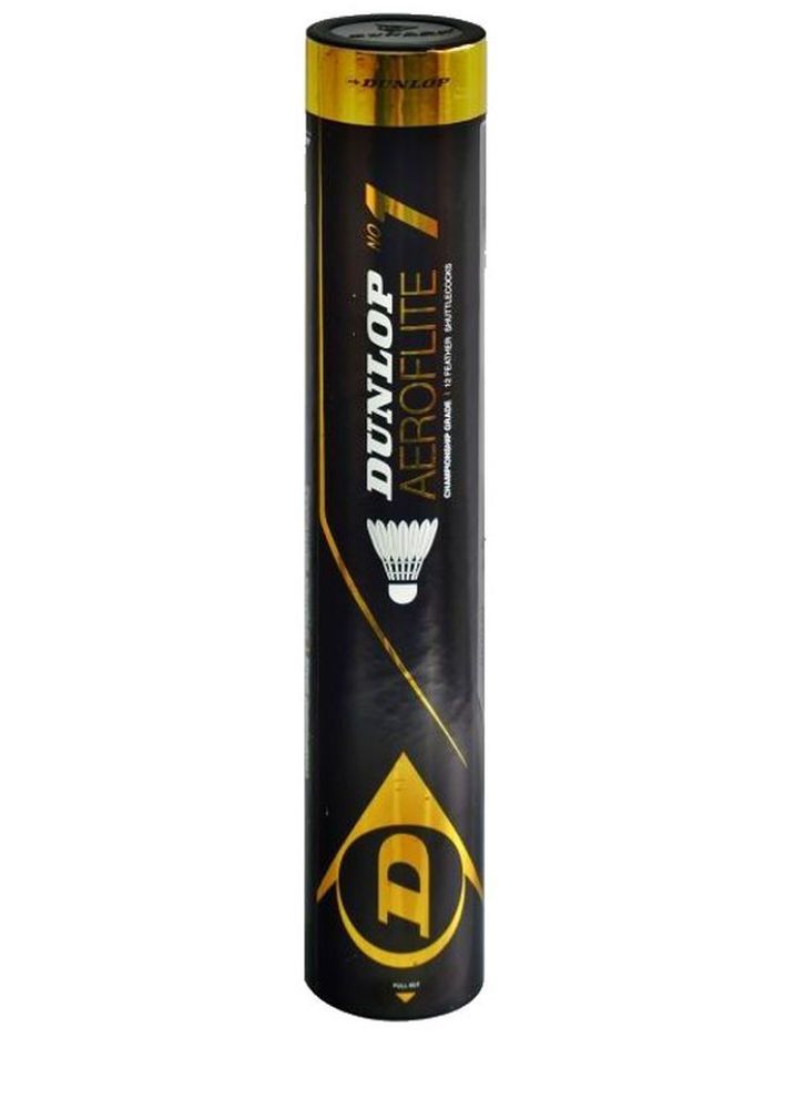 Воланы для бадминтона Dunlop Aeroflite № 1 (12P)