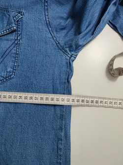 Рубашка джинсовая 58+ размер