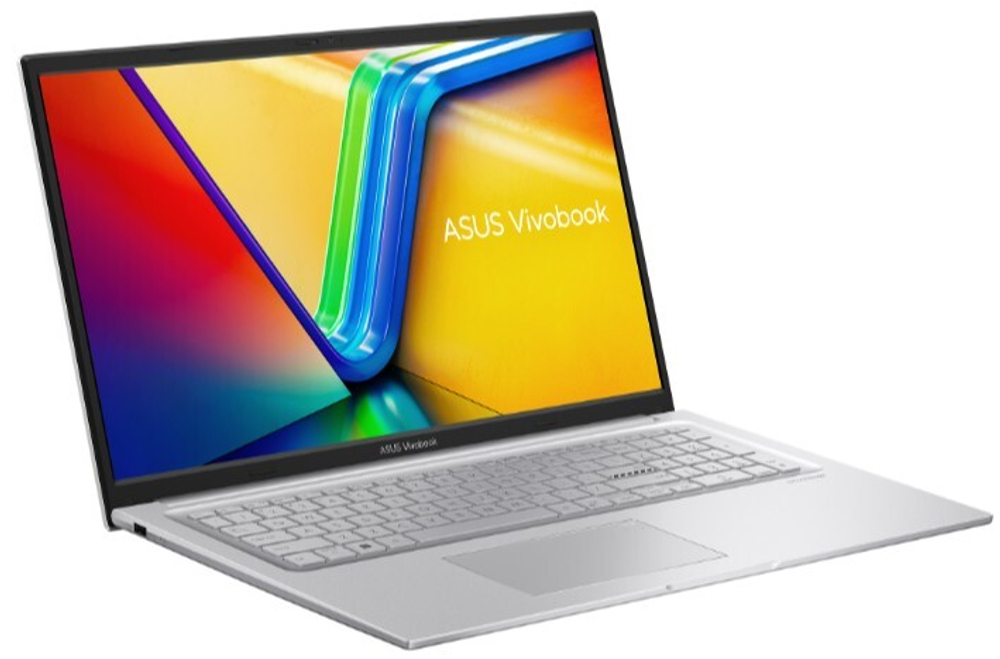 Ноутбук  ASUS Vivobook 17 X1704VA-AU445 17.3 ", Core i7, 16 Гб RAM, 1 Тб SSD, Iris Xe Graphics, Серебристый