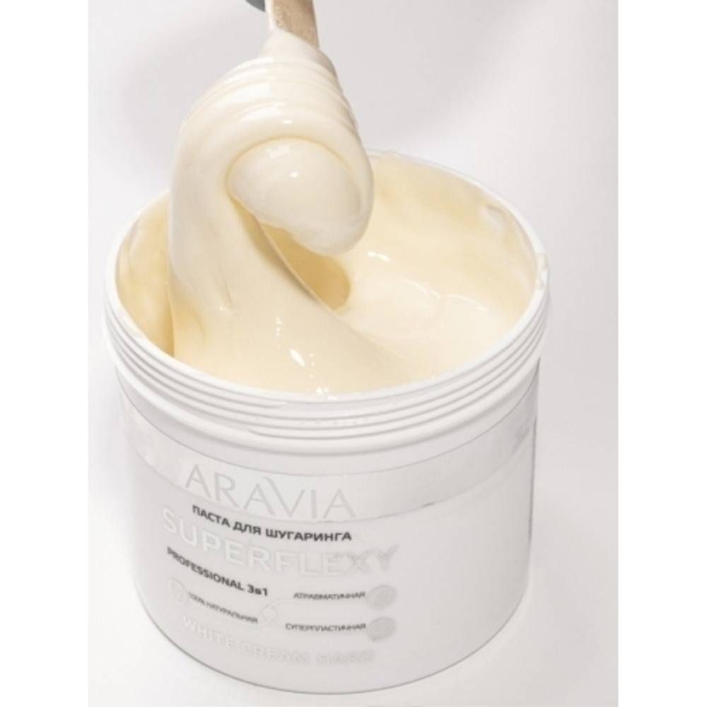 Сахарная паста для шугаринга «Superflexy White Cream», Aravia, 750 гр.
