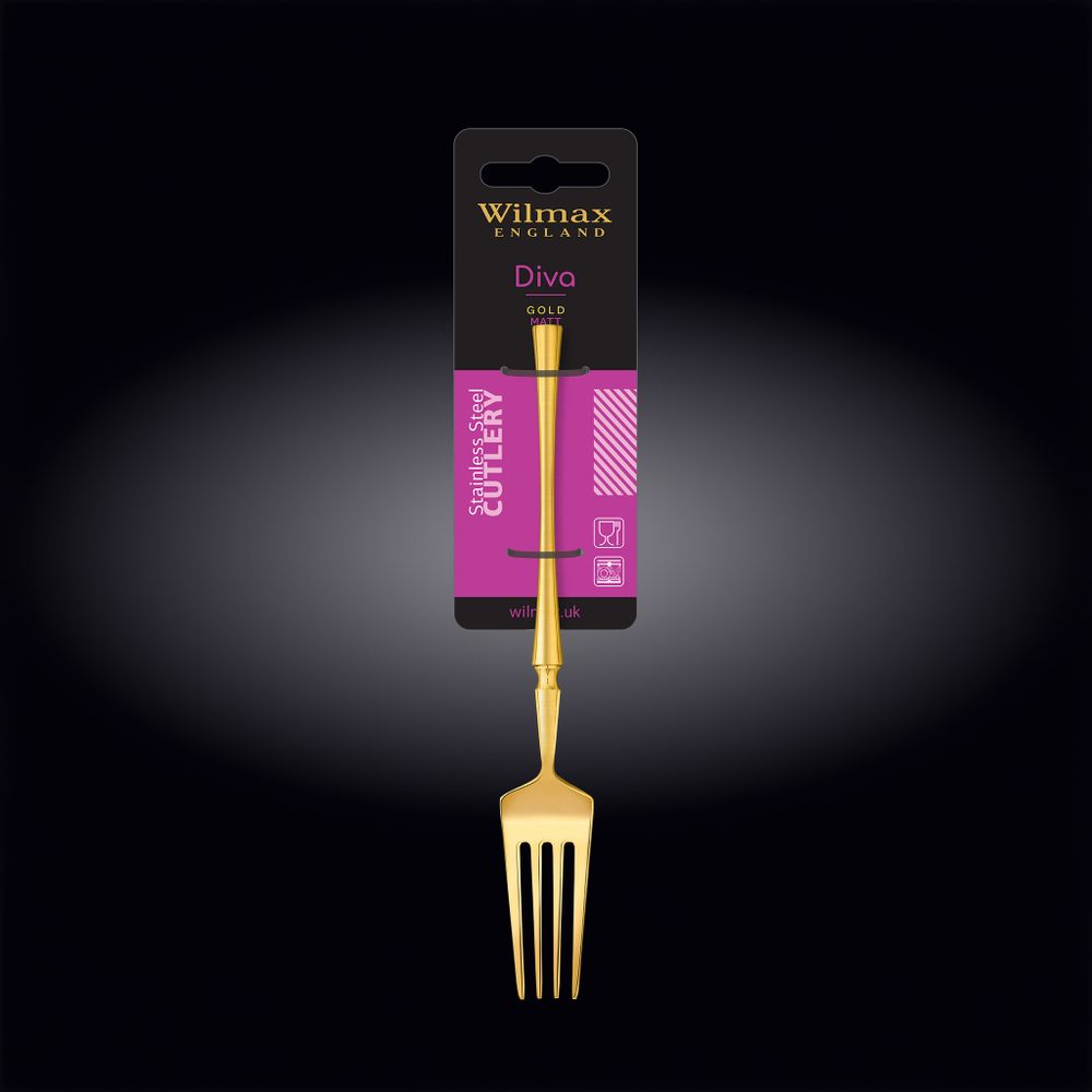 Вилка столовая 20,5 см на блистере WL‑999562/1B