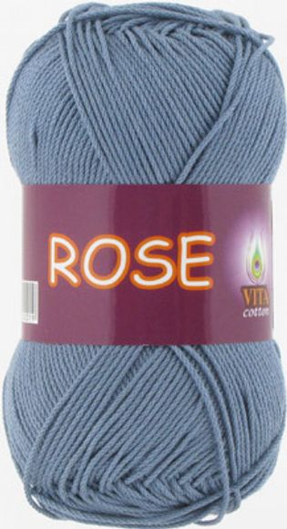 Пряжа Rose (Vita cotton) 4257 Потертая джинса
