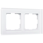 Рамка на 2 поста Favorit (белый матовый) W0021105
