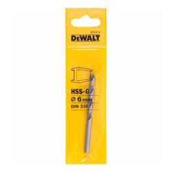 Сверло по металлу HSS-G (6х93х57 мм) DEWALT DT5216