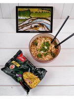 Лапша от Вифoн со вкусом гoвядины и перца "Лaу Тхай" 20 шт