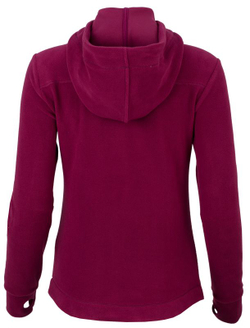 Женская теннисная куртка Fila Fleece Luna - magenta purple