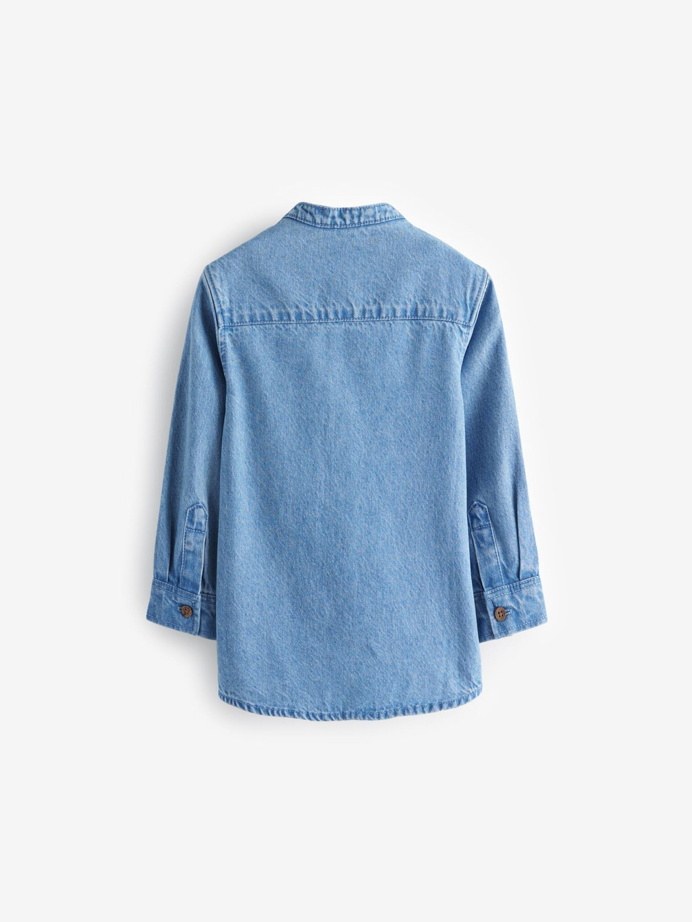 Рубашка джинсовая для мальчика Next E32-529, Синий