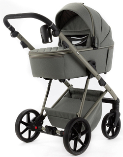 Детская коляска Adamex Delta Natura 2 в 1 DN-7-SALVIA (ШАЛФЕЙ)