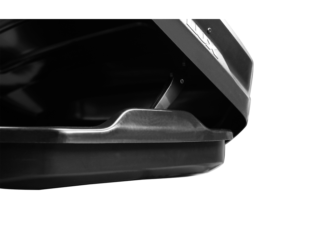 Автобокс на крышу LUX TAVR 197 (520 литров) серый глянцевый