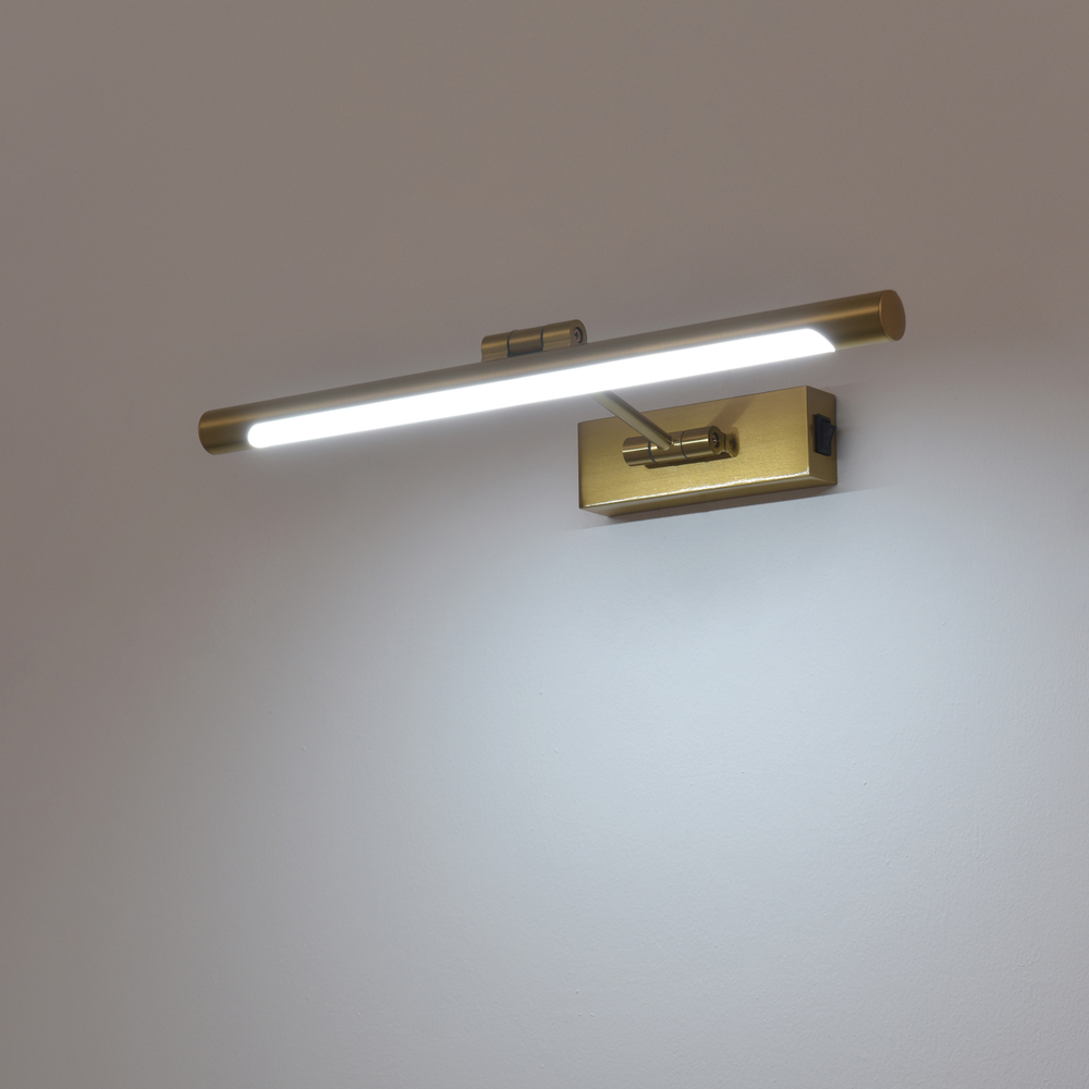 201031 Бра NOCE LED 9W 500LM ЛАТУНЬ 3000/4000/6000K