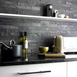 Натуральный камень Кварцит черный Pharaon 150x600x10-20 Классик