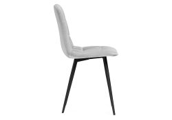 Стул на металлокаркасе Чилли К светло-серый / черный