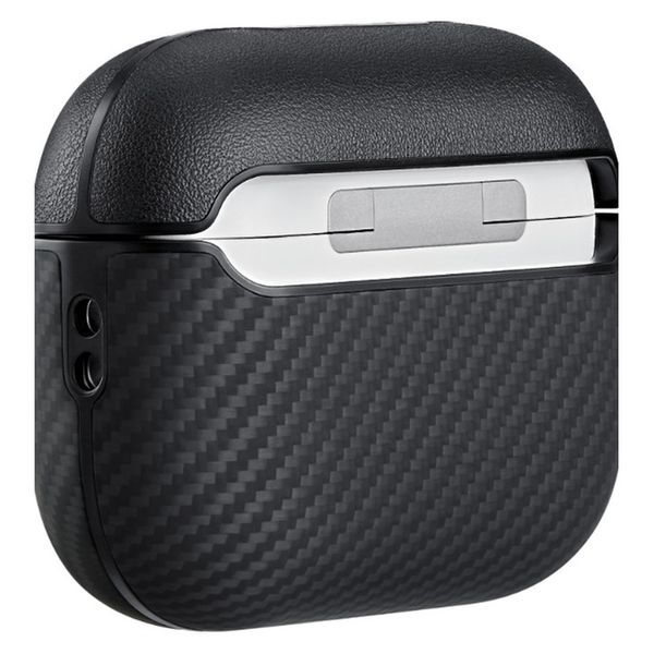 Чехол Pitaka MagEZ Case для AirPods Pro 3 Черный | Black/Grey